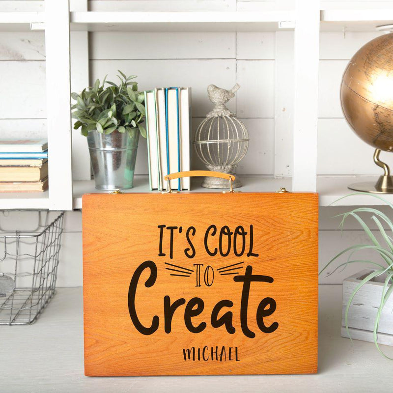 Personalized Kids 150-piece Art Set – Be Creative Collection -