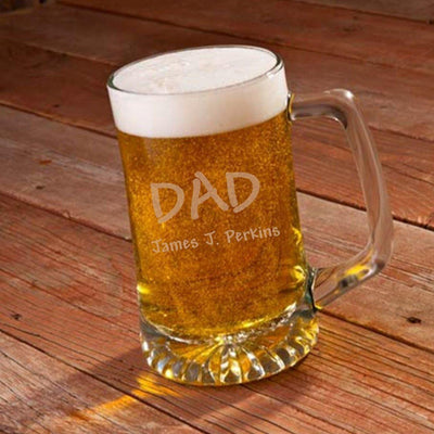 Personalized Beer Mug For Dad -