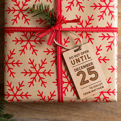 Personalized Wood Christmas Gift Tags -  - Qualtry