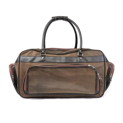 Personalized Leather Weekender Duffle Bag -  - Completeful