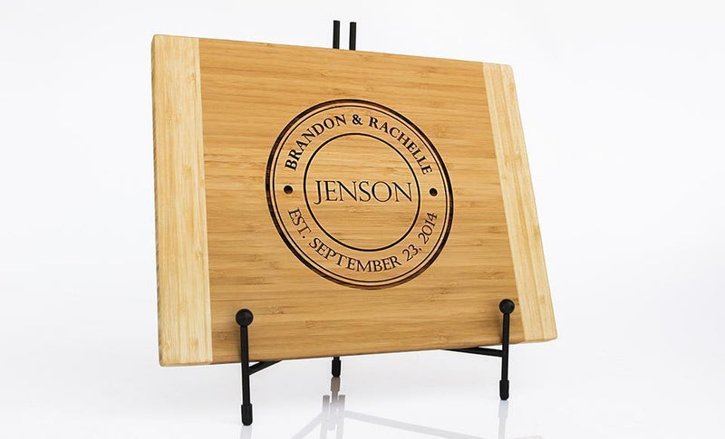 Personalized 11x14 Bamboo Cutting Board – 11 Styles -  - Qualtry
