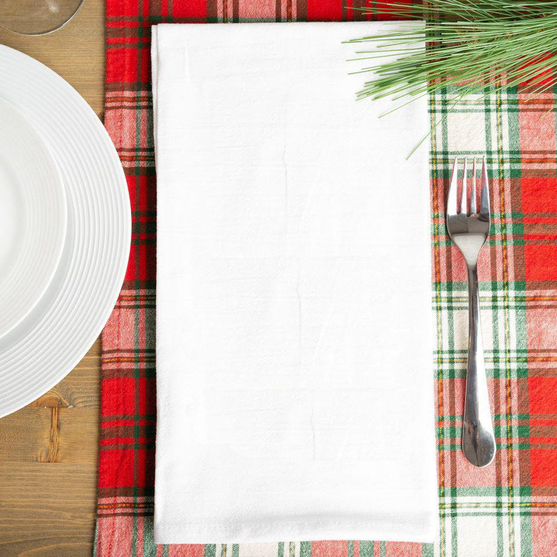 Santa’s Nice or Naughty List Personalized Tea Towels -  - Qualtry