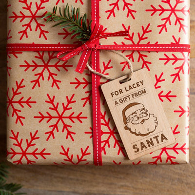 Personalized Wood Christmas Gift Tags -  - Qualtry