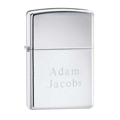 Custom Zippo High Polish Chrome Lighter -  - Zippo