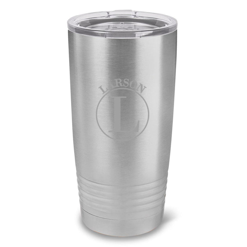 Personalized 20 oz. Stainless Insulated Mug - Circle - JDS