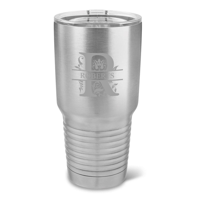 Personalized 30 oz. Stainless Insulated Travel Mug - Filigree - JDS