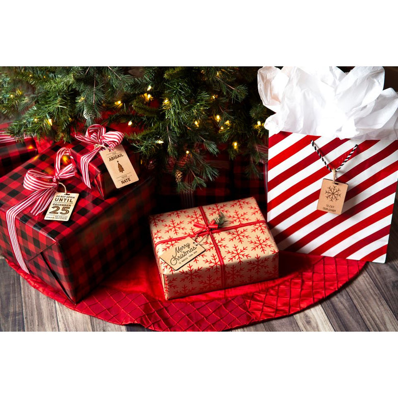 Personalized Wood Christmas Gift Tags -  - Qualtry