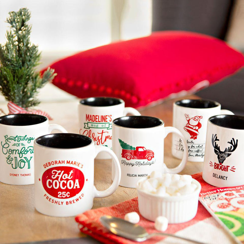 Personalized Holiday Mugs -  - Qualtry