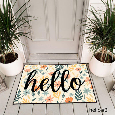Personalized Floral Doormats -  - Qualtry