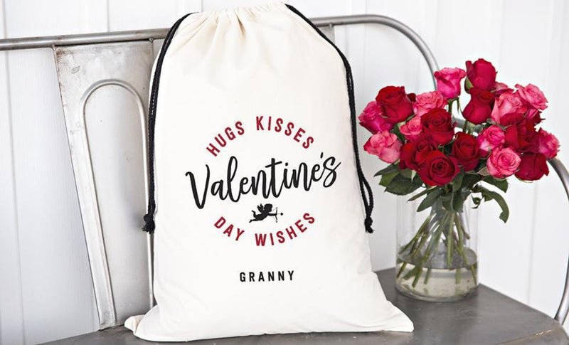 Personalized Valentine’s Day Jumbo Gift Bags -  - Qualtry