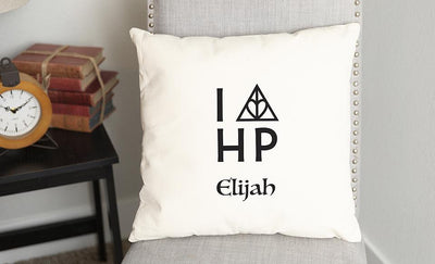 Personalized Kids Wizard Throw Pillow Covers -  - Qualtry