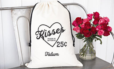Personalized Valentine’s Day Jumbo Gift Bags -  - Qualtry