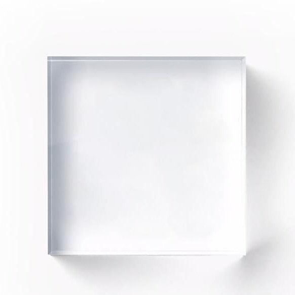 Personalized Acrylic Photo Display Blocks - 6x6 - Qualtry