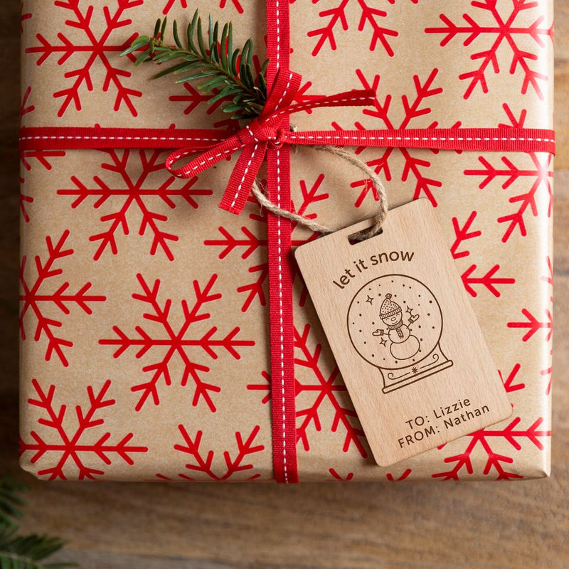 Personalized Wood Christmas Gift Tags -  - Qualtry