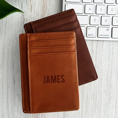 Personalized Men's Leather Wallets -  - JDS