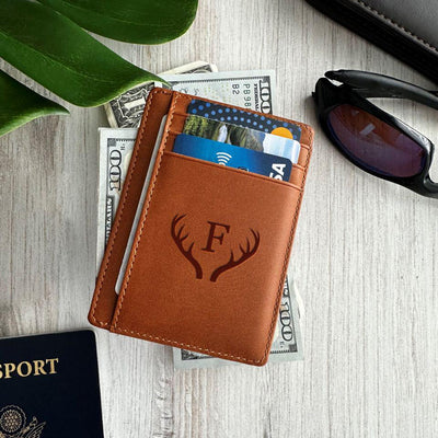 Personalized Men's Leather Wallets -  - JDS