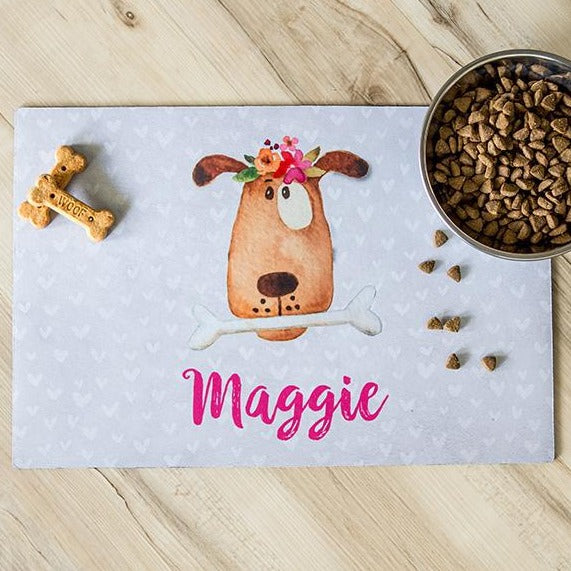 Personalized 12x18 Pet Placemats -