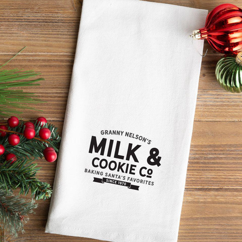 Personalized Farmhouse Christmas Tea Towels -  - Qualtry