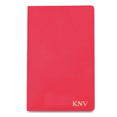 Personalized Moleskine® Notebook – Geranium Red -  - JDS