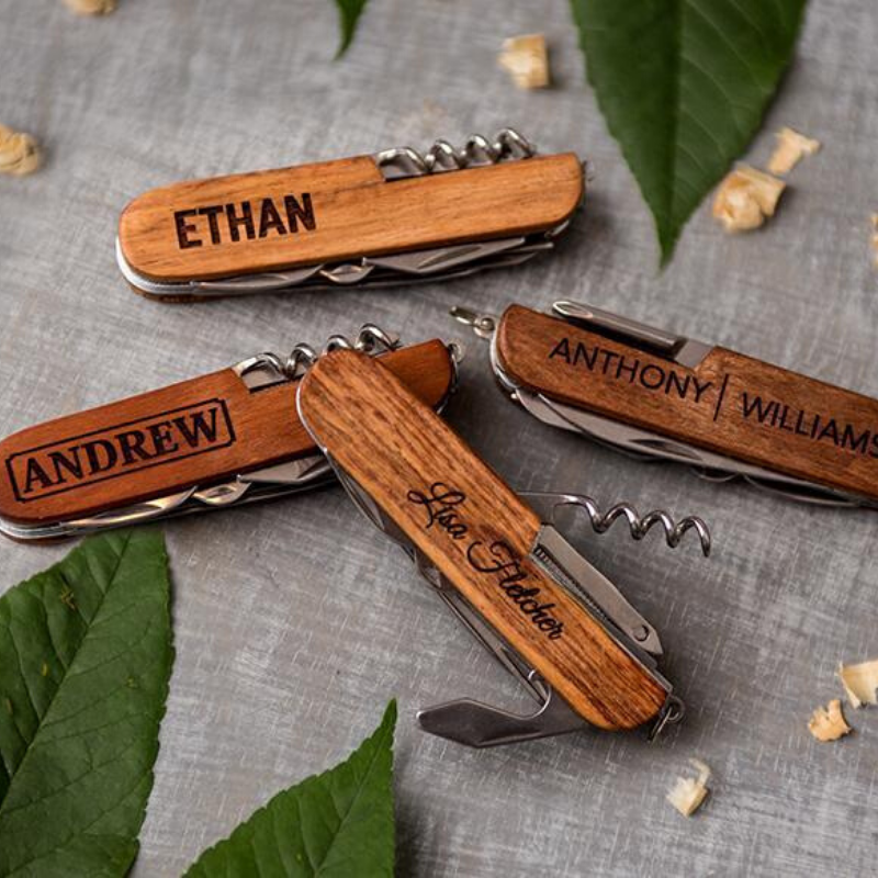 Personalized Multi-Tool Pocket Knives -