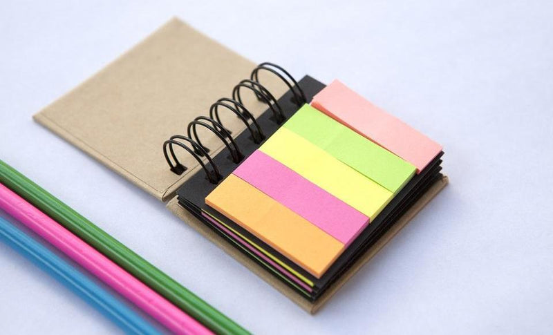 Personalized Sticky Note Spiral Notebook -  - Qualtry