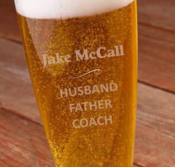 Personalized My Dad Defined 22 oz. Pilsner Glass -  - JDS