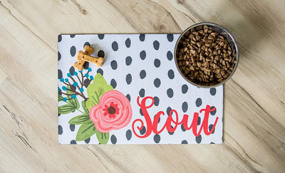 Personalized 12x18 Pet Placemats -
