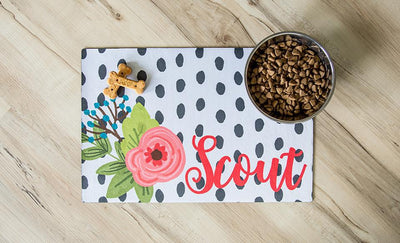 Personalized 12x18 Pet Placemats -  - Wingpress Designs