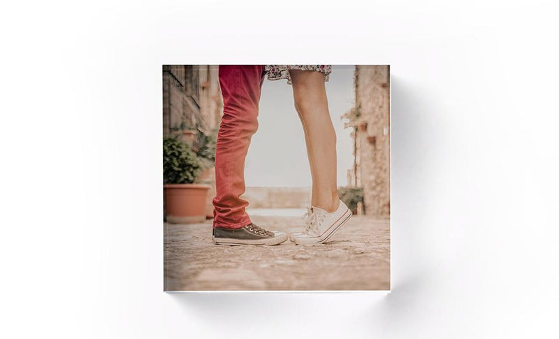 Personalized Acrylic Photo Display Blocks -  - Qualtry