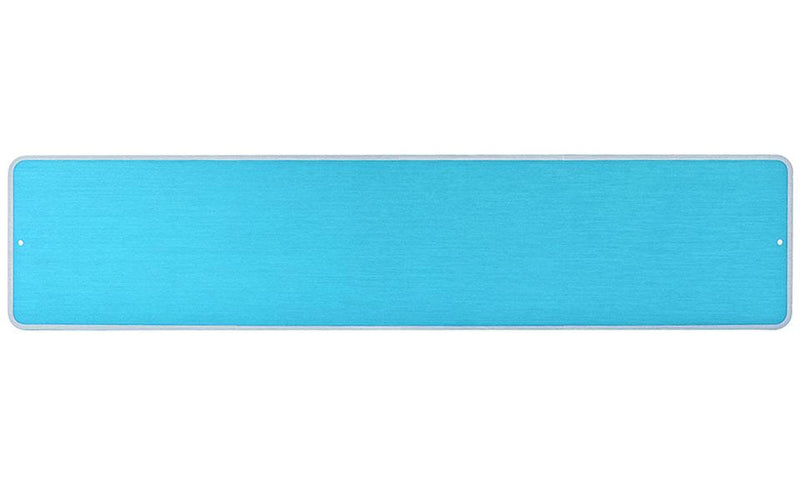 Personalized Holiday Aluminum Street Signs - Blue - Qualtry