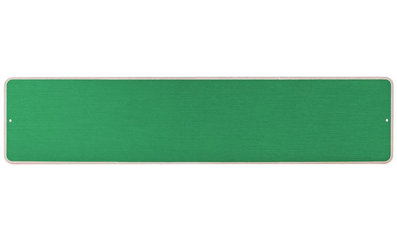 Personalized Holiday Aluminum Street Signs - Green - Qualtry