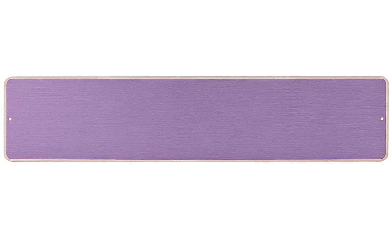 Personalized Holiday Aluminum Street Signs - Purple - Qualtry