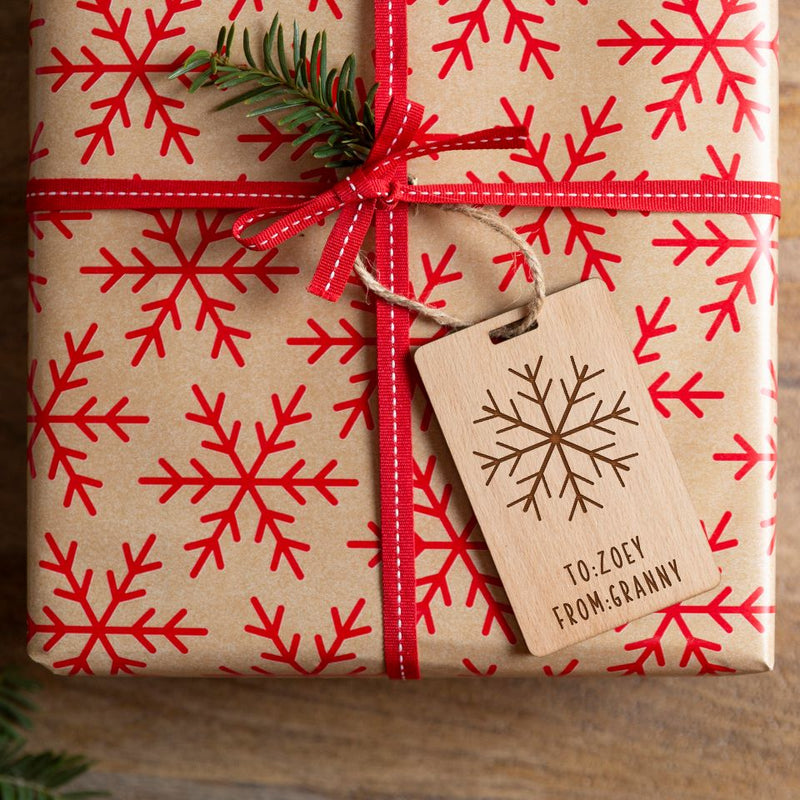 Personalized Wood Christmas Gift Tags -  - Qualtry
