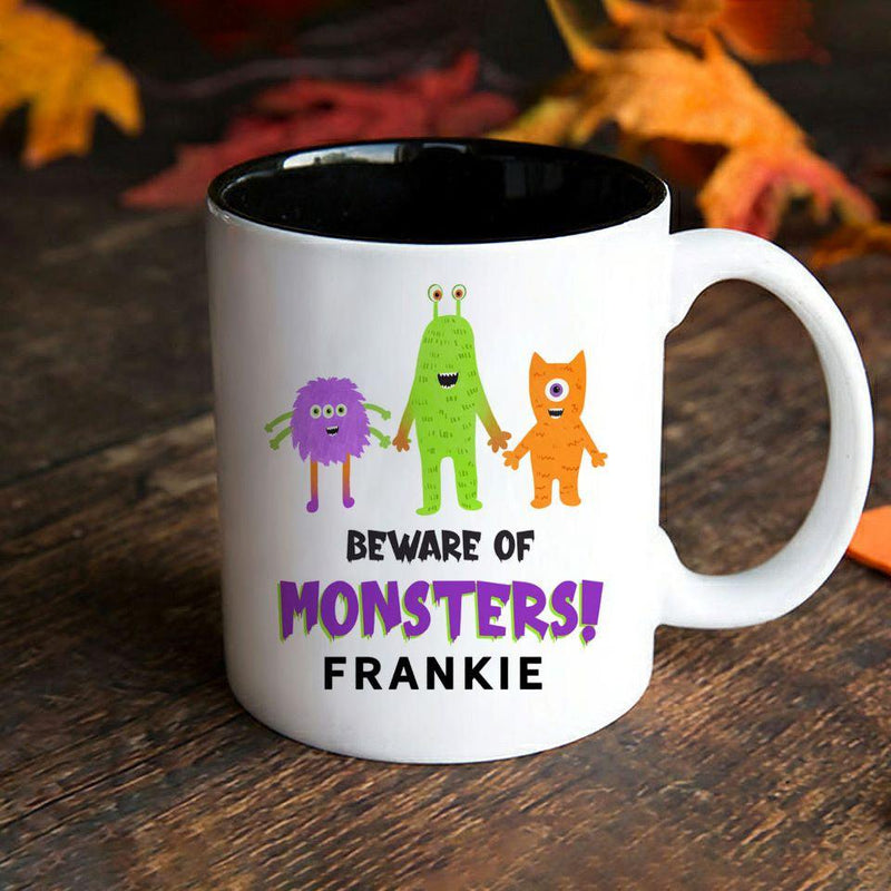 Personalized Kids Halloween Mugs - 11 oz -  - Qualtry