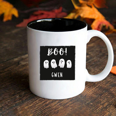 Personalized Kids Halloween Mugs - 11 oz -  - Qualtry