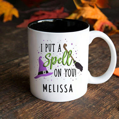 Personalized Kids Halloween Mugs - 11 oz -  - Qualtry