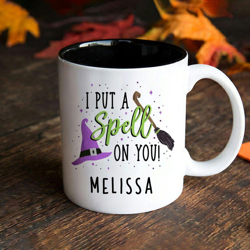 Personalized Kids Halloween Mugs - 11 oz -  - Qualtry