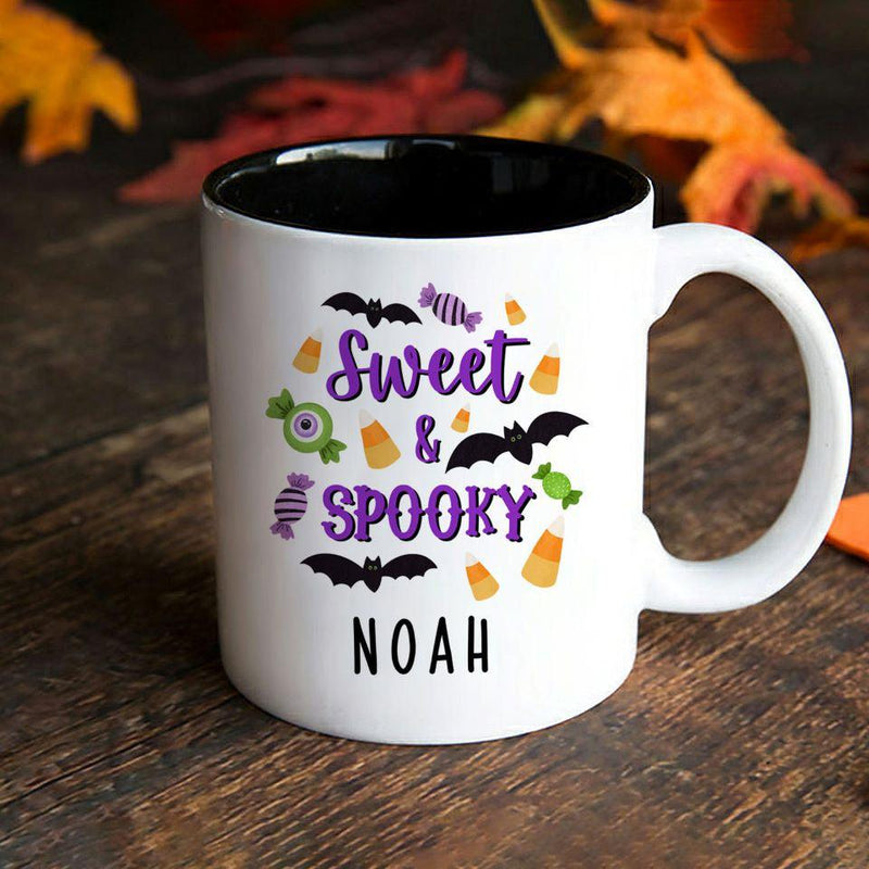 Personalized Kids Halloween Mugs - 11 oz -  - Qualtry