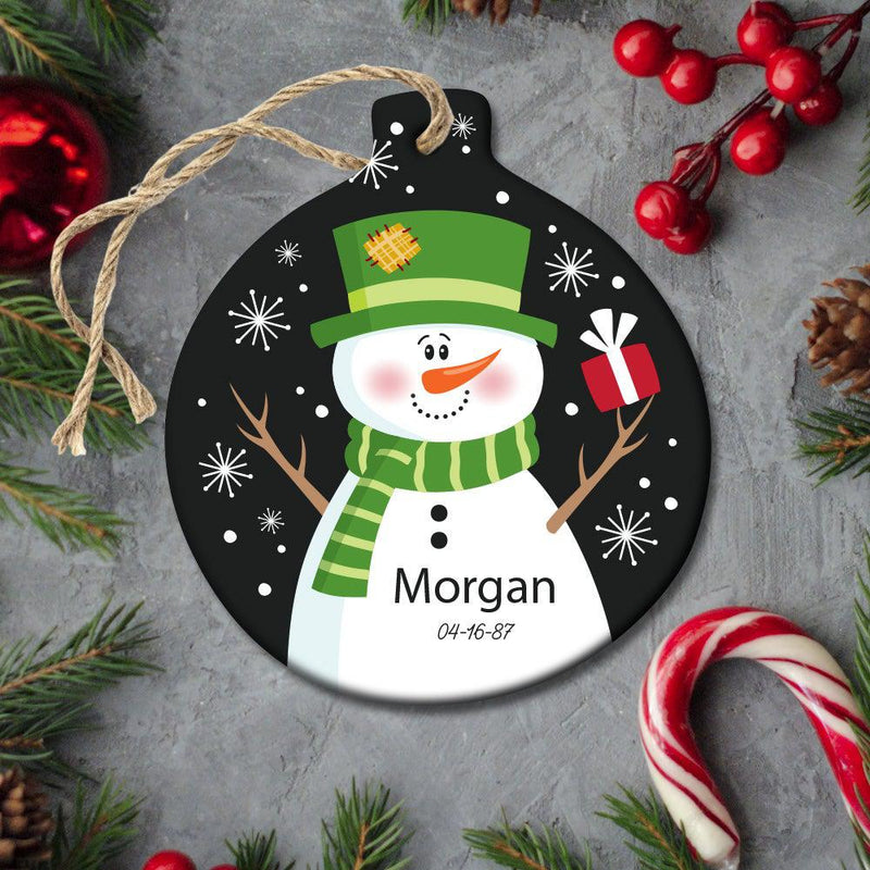 Personalized Porcelain Christmas Ornaments -  - Qualtry