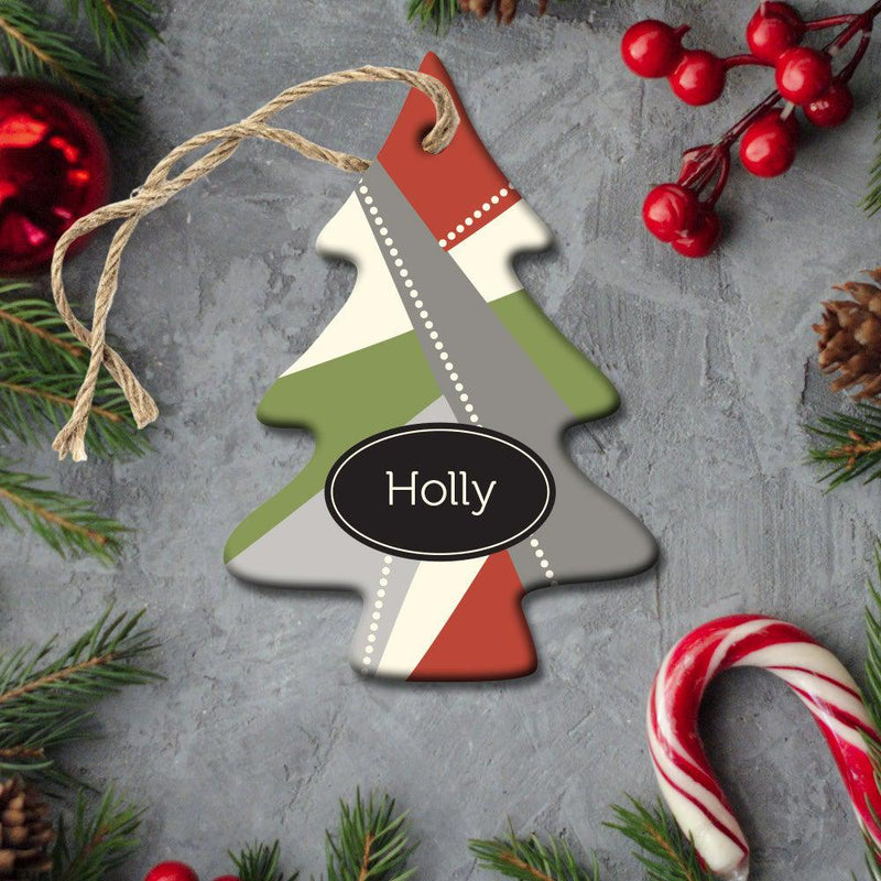 Personalized Porcelain Christmas Ornaments -  - Qualtry