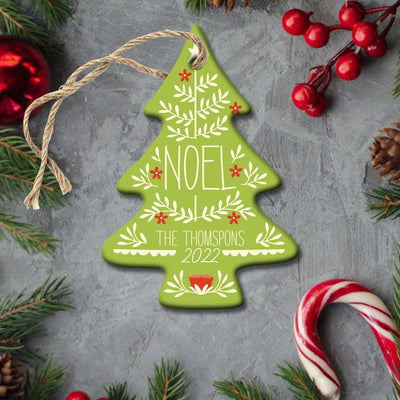 Personalized Porcelain Christmas Ornaments -  - Qualtry