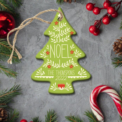 Personalized Colorful Christmas Ornaments -  - Qualtry