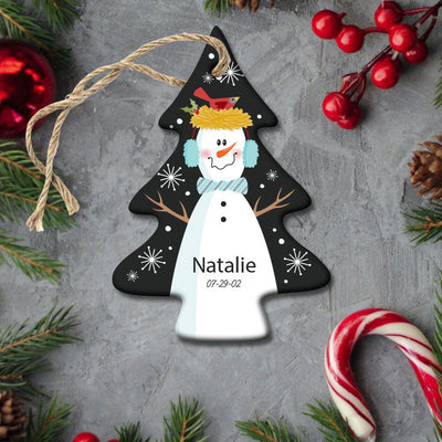 Personalized Porcelain Christmas Ornaments -  - Qualtry