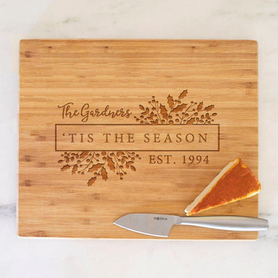 Personalized Holiday 11x13 Cutting  Boards -  - Qualtry