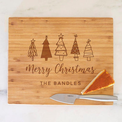 Personalized Holiday 11x13 Cutting  Boards -  - Qualtry