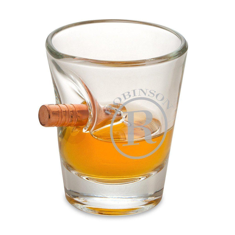 Personalized Bullet Shot Glass -  - JDS