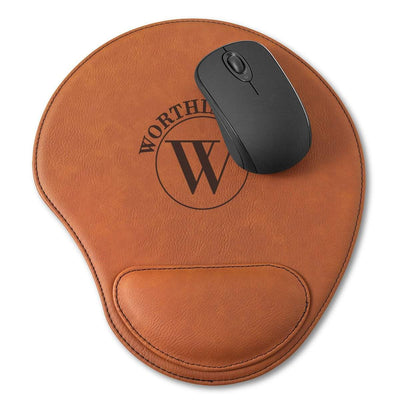 Personalized Rawhide Mouse Pad -  - JDS