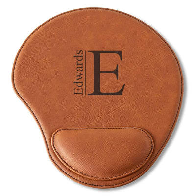 Personalized Rawhide Mouse Pad -  - JDS