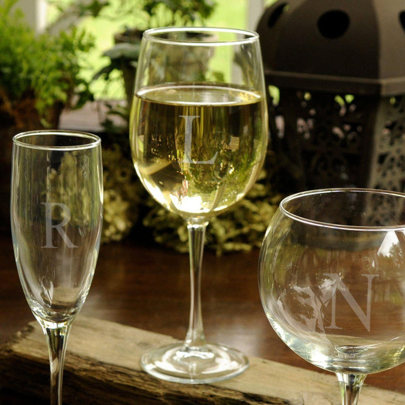 Personalized White Wine Glass - 19 oz. -  - JDS