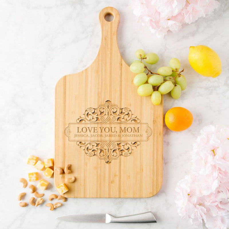 Personalized Handled Cutting Boards for Mom -  - Qualtry